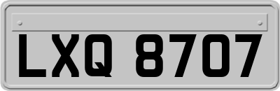 LXQ8707