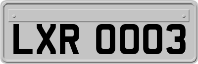 LXR0003