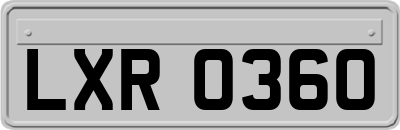 LXR0360