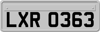 LXR0363
