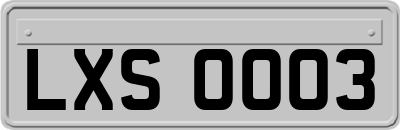 LXS0003