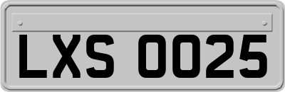 LXS0025