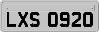 LXS0920