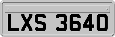 LXS3640