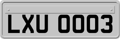 LXU0003
