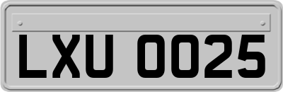 LXU0025