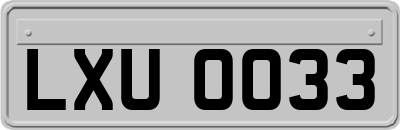 LXU0033