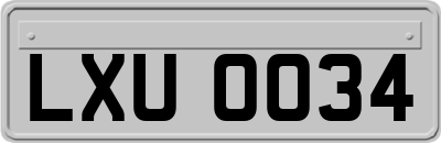 LXU0034