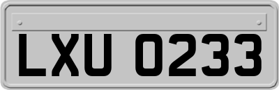 LXU0233