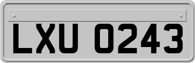 LXU0243