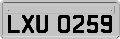 LXU0259