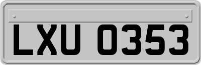 LXU0353