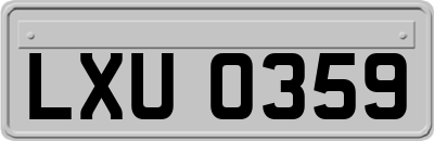 LXU0359