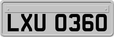 LXU0360