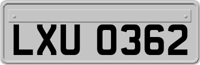 LXU0362