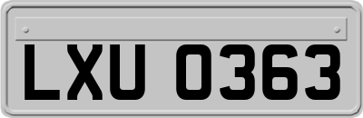 LXU0363