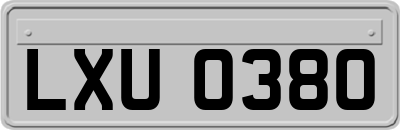 LXU0380