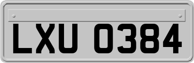 LXU0384