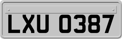 LXU0387