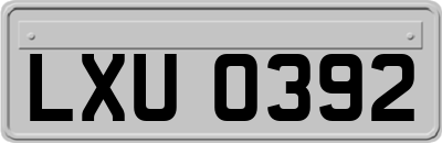LXU0392