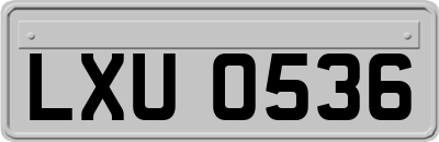 LXU0536