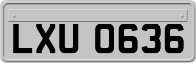 LXU0636