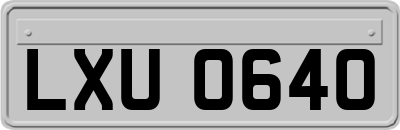 LXU0640