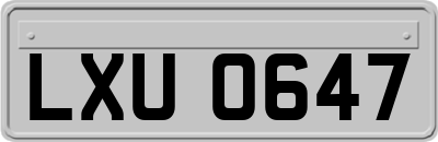 LXU0647