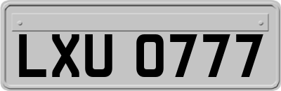 LXU0777