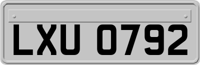 LXU0792