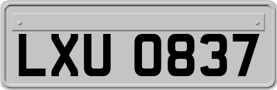 LXU0837