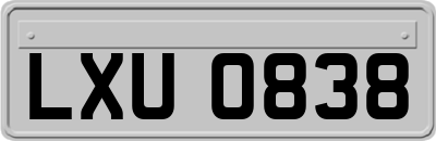 LXU0838