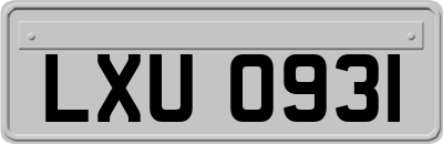 LXU0931