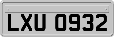 LXU0932