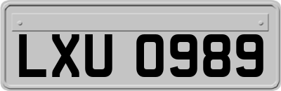 LXU0989