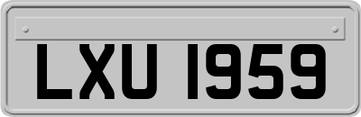 LXU1959