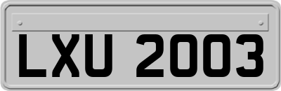 LXU2003