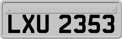 LXU2353