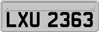 LXU2363