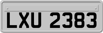 LXU2383
