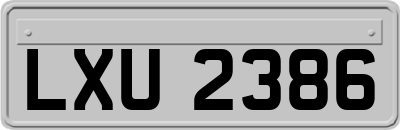 LXU2386