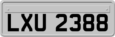 LXU2388