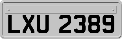 LXU2389