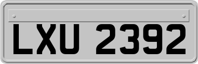 LXU2392