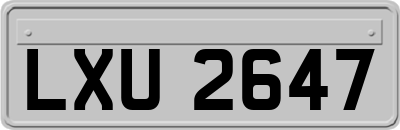 LXU2647