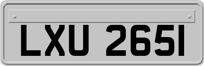 LXU2651