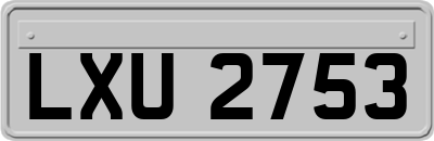 LXU2753