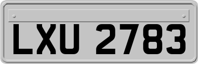 LXU2783