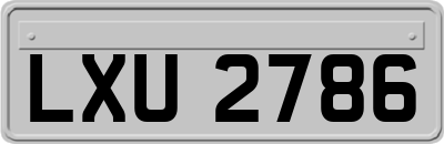 LXU2786