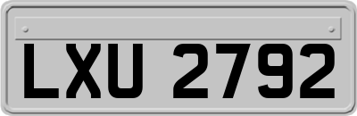 LXU2792